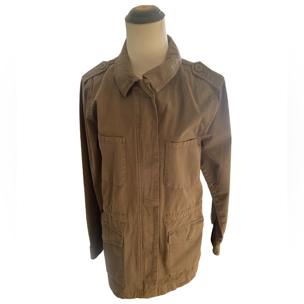 Hinge Army Green Canvas Jacket — Size M - Picture 3 of 5